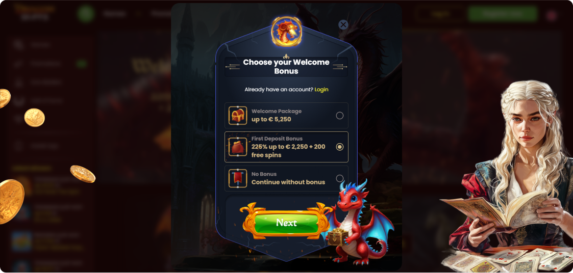 Dragon Slots online
